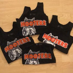 Black Hooters Tank Tops!